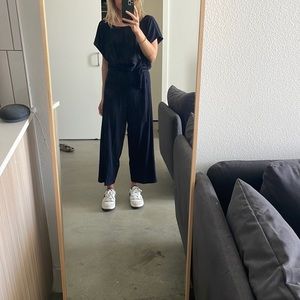 Cos navy jumpsuit